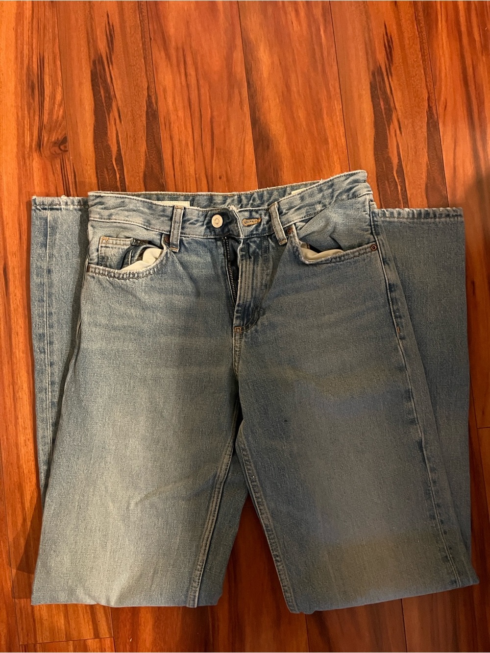 Zara Women's Straight-Leg Jeans